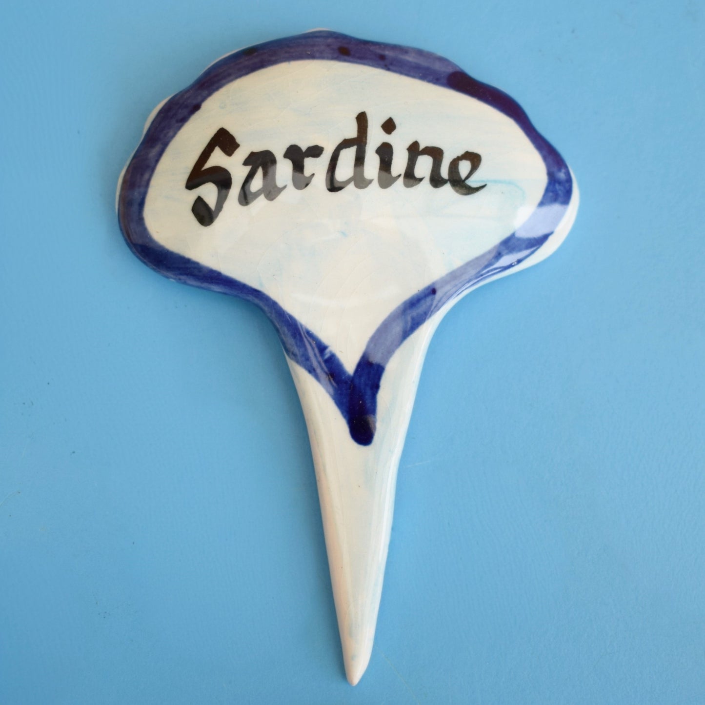 Vintage 1950s Sandwich Markers - Toni Raymond Ceramics x6