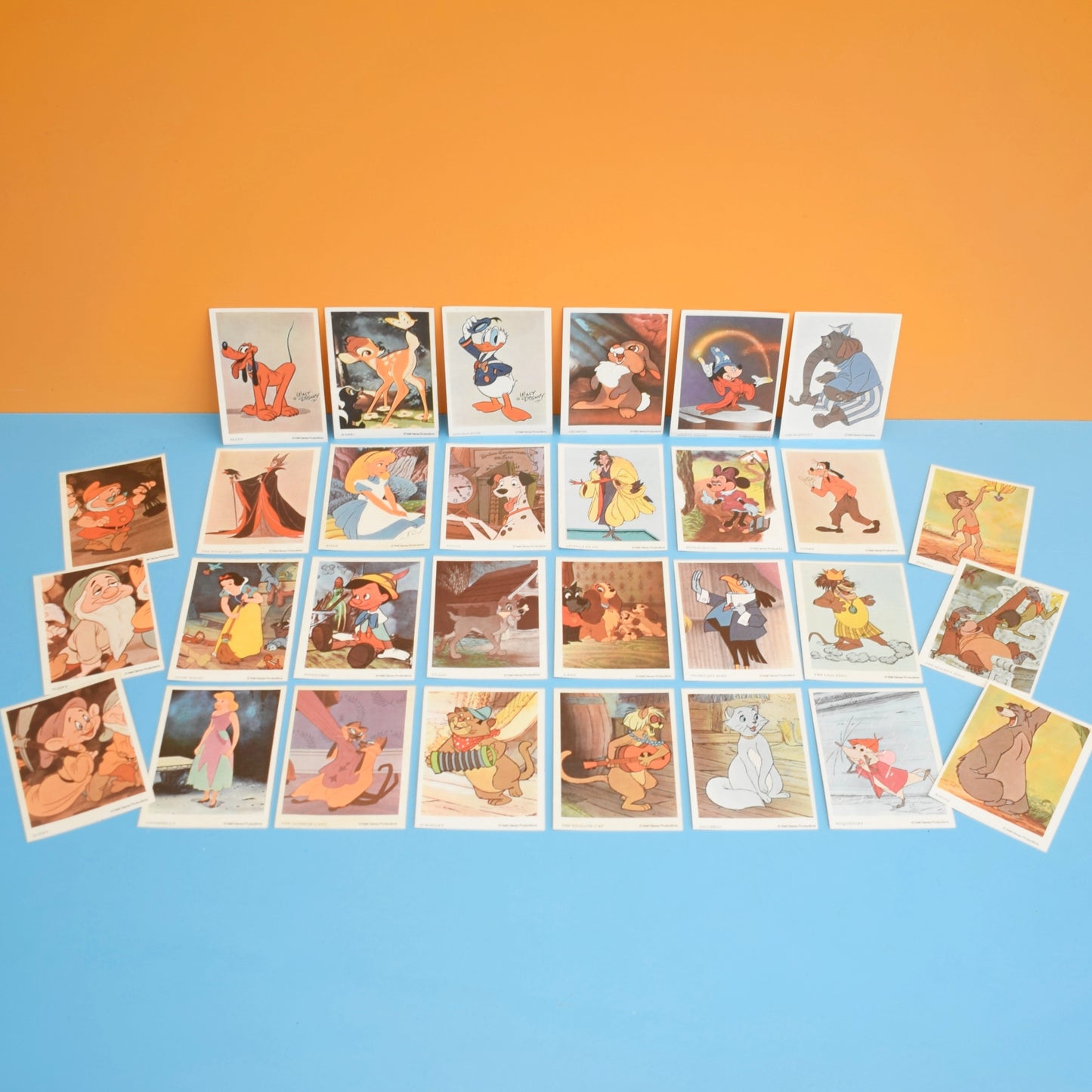 Vintage 1970s Disney Animation Sticker Set - Spar Grocers Advertising by Pineapple Retro
