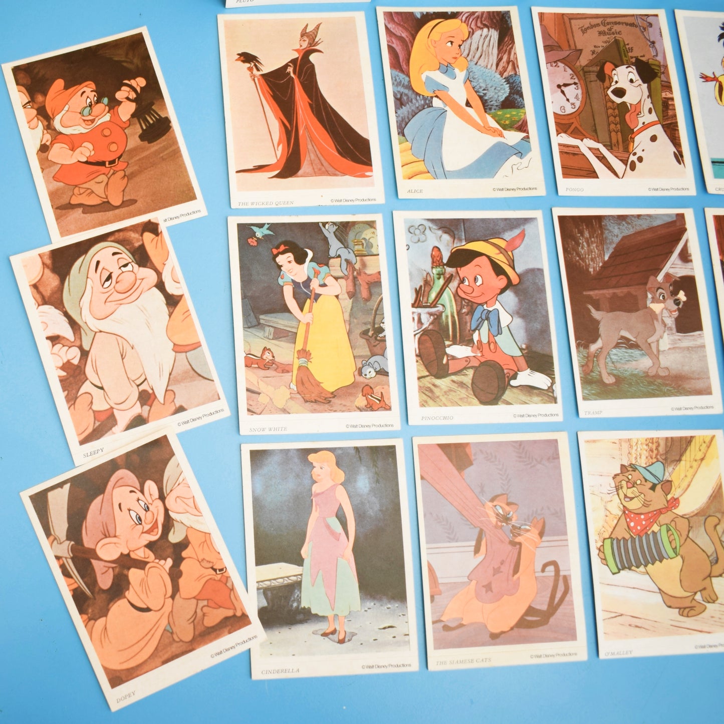 Vintage 1970s Disney Animation Sticker Set - Spar Grocers Advertising by Pineapple Retro