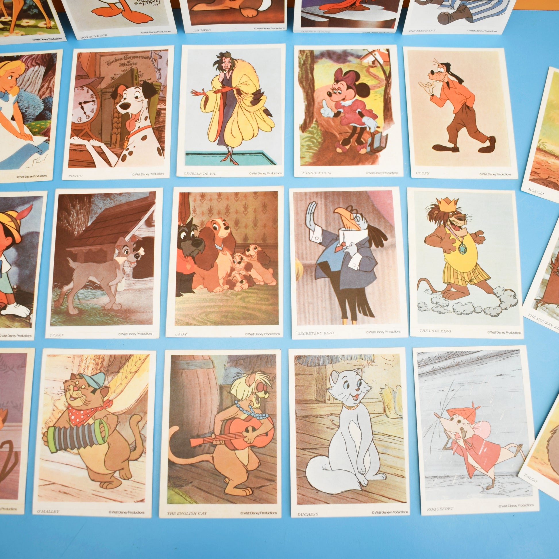 Vintage 1970s Disney Animation Sticker Set - Spar Grocers Advertising by Pineapple Retro