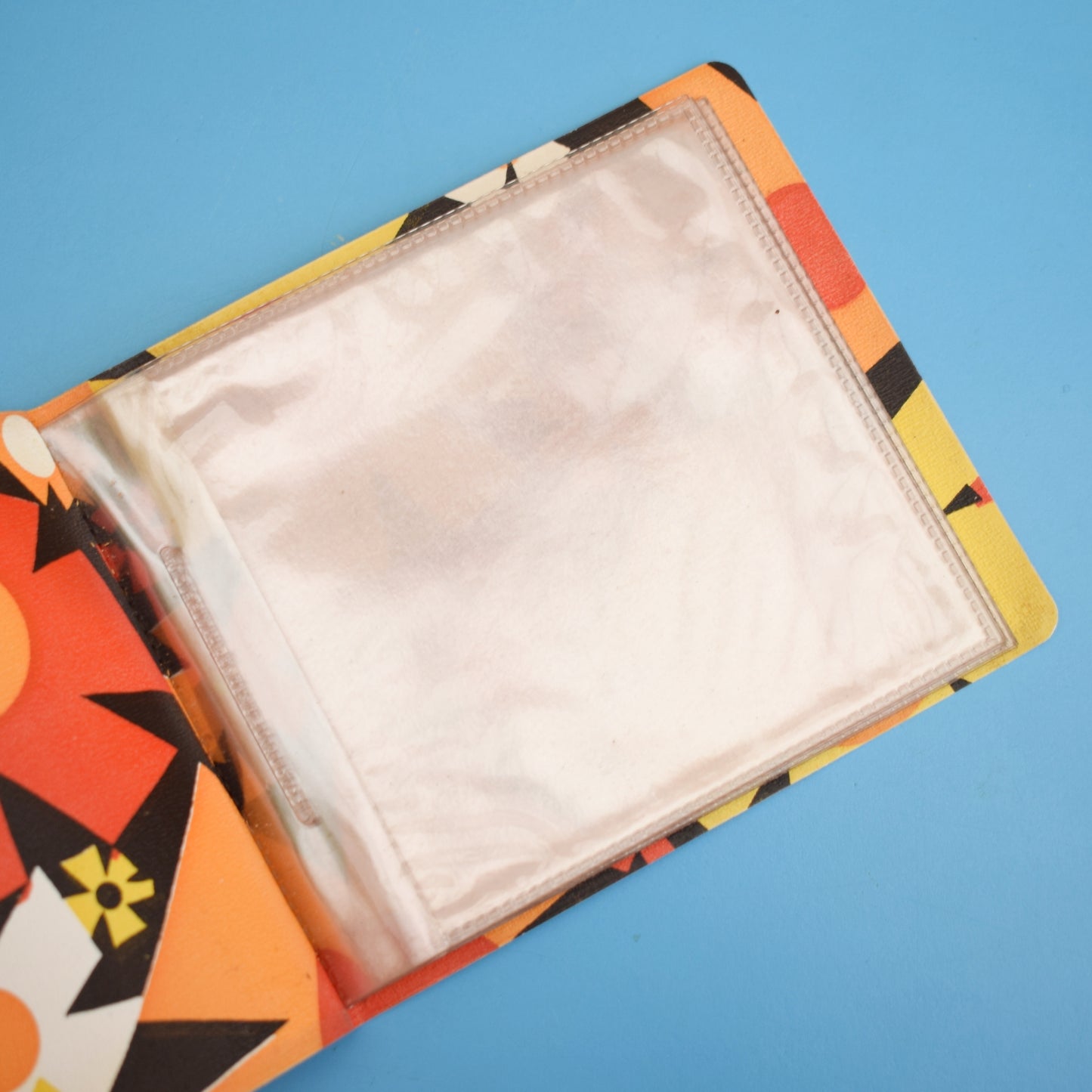 Vintage 1960s Flower Power Mini Photo Albums- Wedding, Birthday, Baby - Orange & Brown