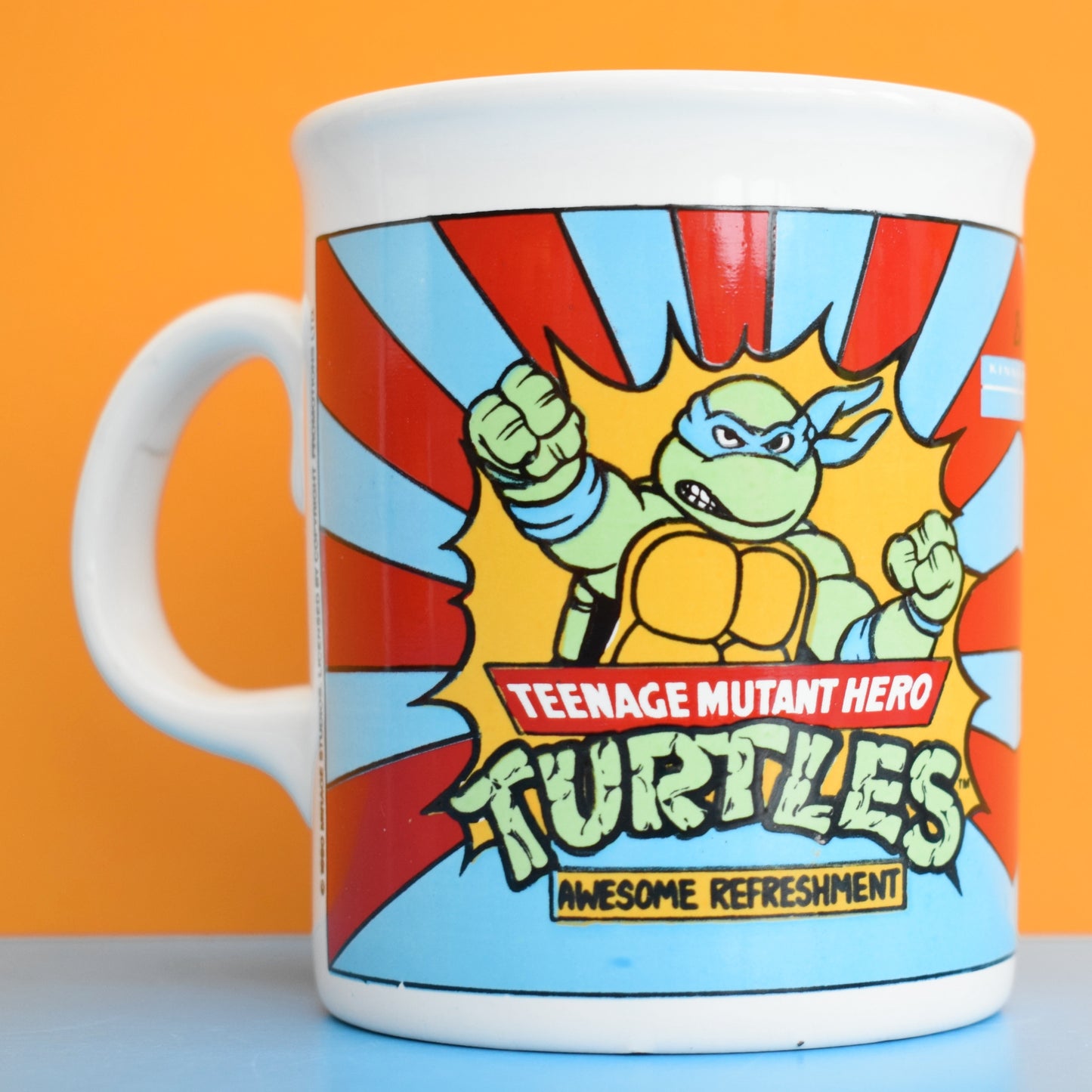 Vintage 1990s Mug - Teenage Mutant Hero Turtles