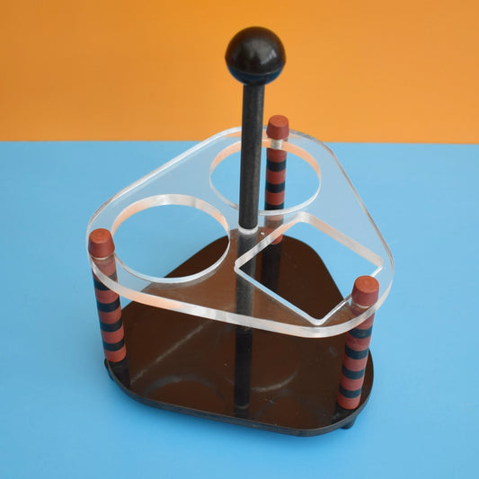 Vintage 1950s Perspex / Bakelite Condiment holder? by Vintage