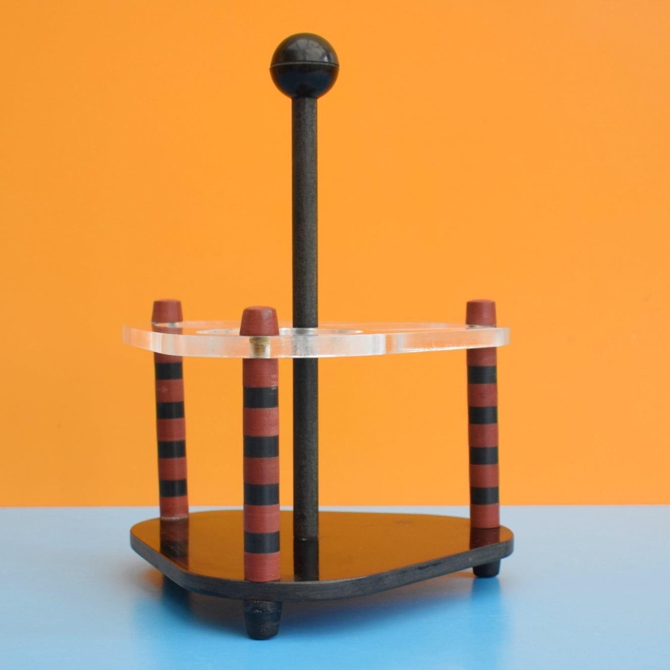 Vintage 1950s Perspex / Bakelite Condiment holder? by Vintage