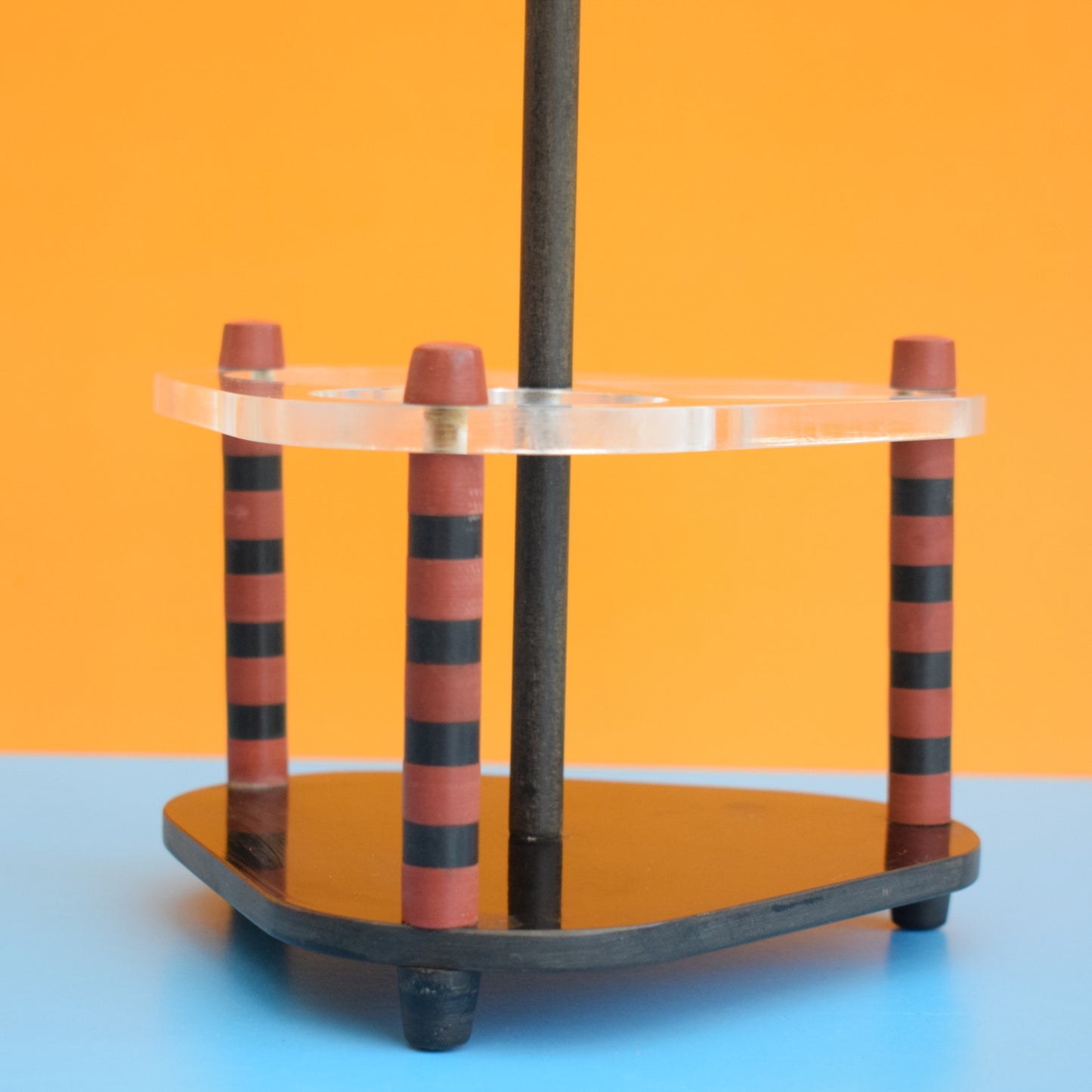 Vintage 1950s Perspex / Bakelite Condiment holder? by Vintage