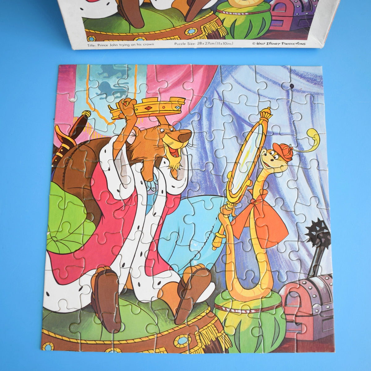 Vintage 1970s Jigsaw Puzzle - Walt Disney - Robin Hood by Pineapple Retro
