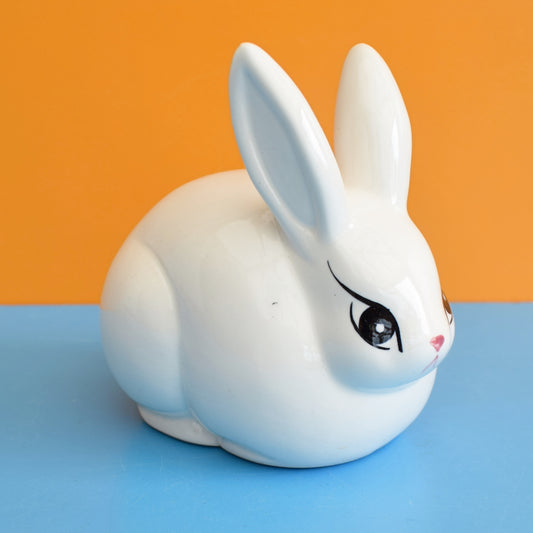 Vintage 1970s Cotton Wool Dispensing Bunny