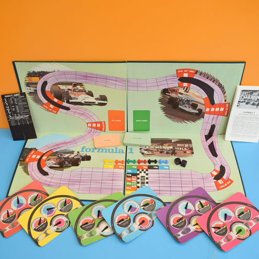 Vintage 1970s Game - Waddington - Formula 1