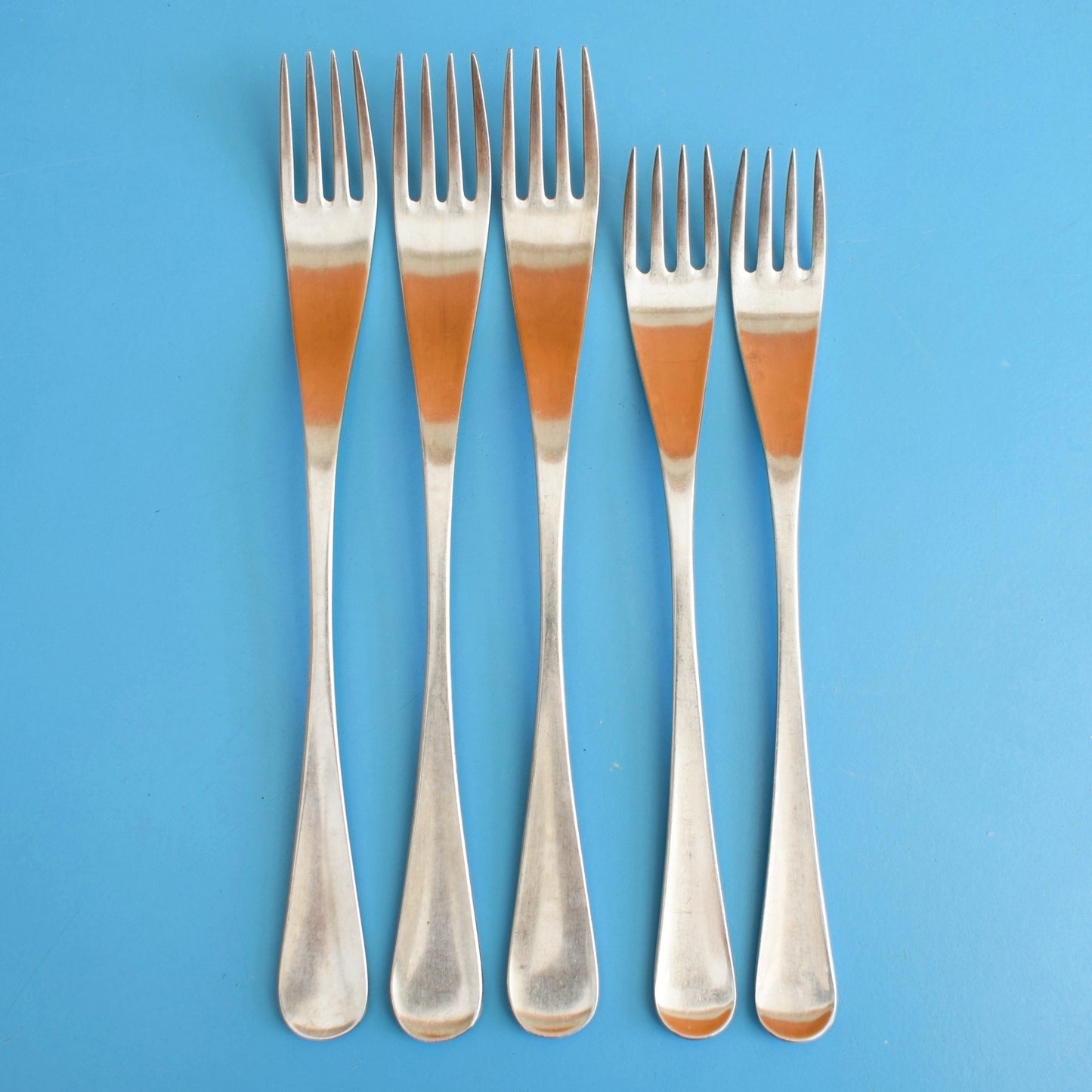 Vintage 1960s Stainless Steel Cutlery - Alveston - Old Hall - Forks