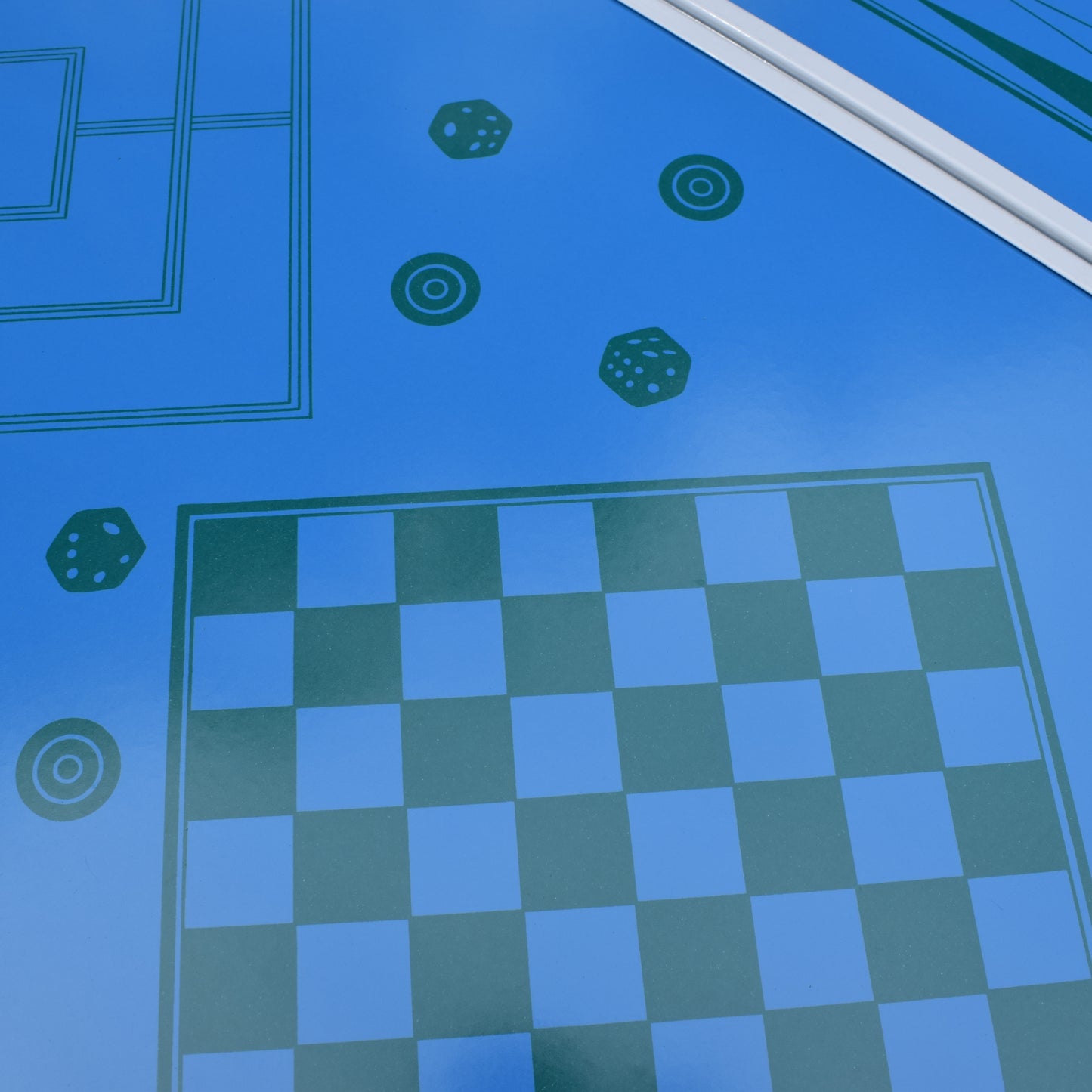 Vintage 1970s Folding Picnic / Games Table & Stools - Boxed