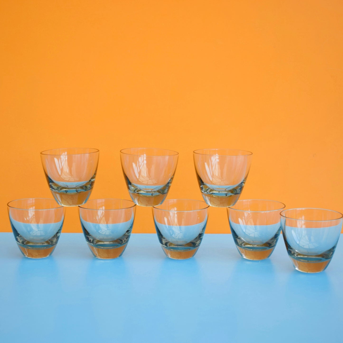 Vintage 1950s Canada Glasses - Per Lutken - Holmegaard Smoked Glass