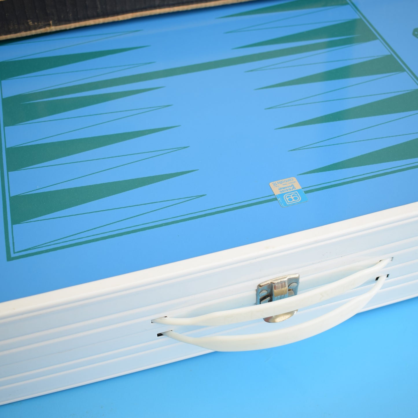 Vintage 1970s Folding Picnic / Games Table & Stools - Boxed