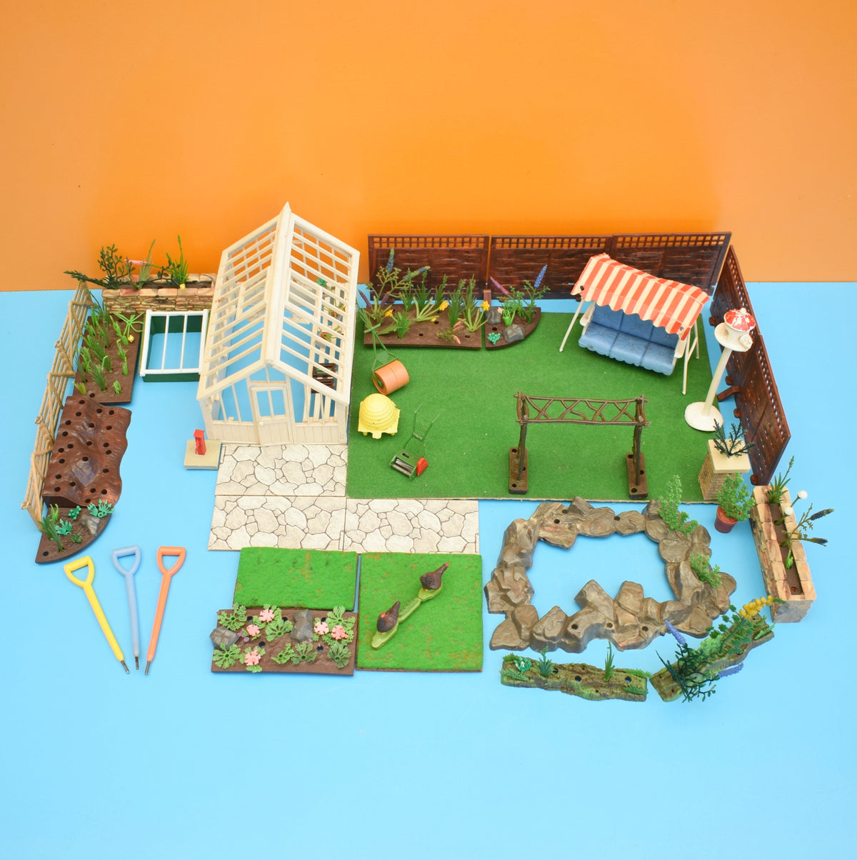 Vintage 1960s Garden Set By Britains Toys (2 Sets Available) by Pineapple Retro