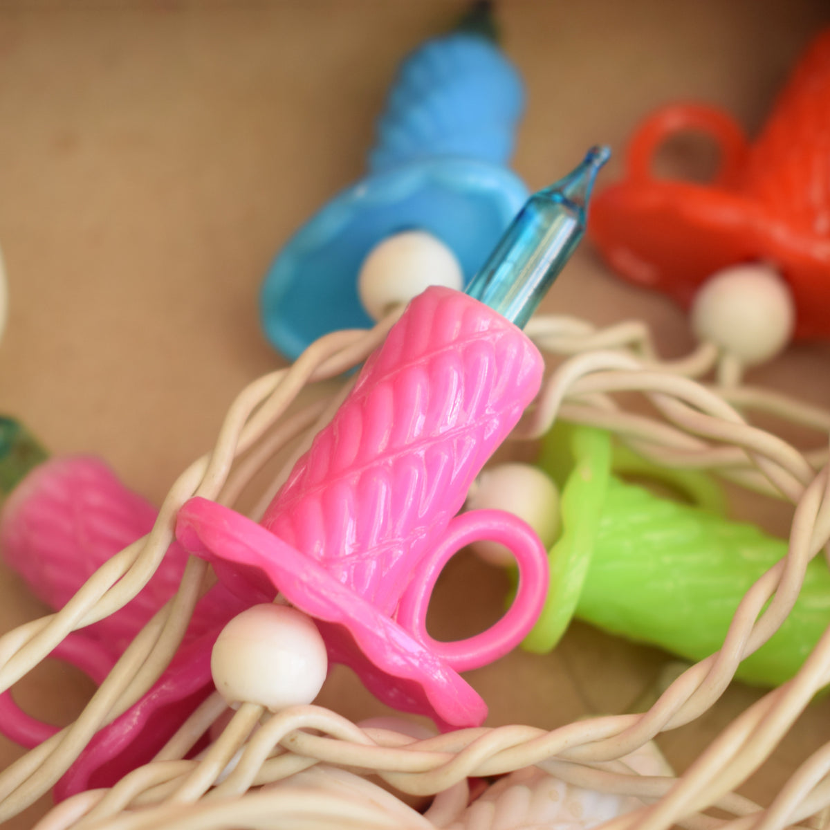 Vintage 1970s Christmas Candle Lights - Pifco by Pineapple Retro