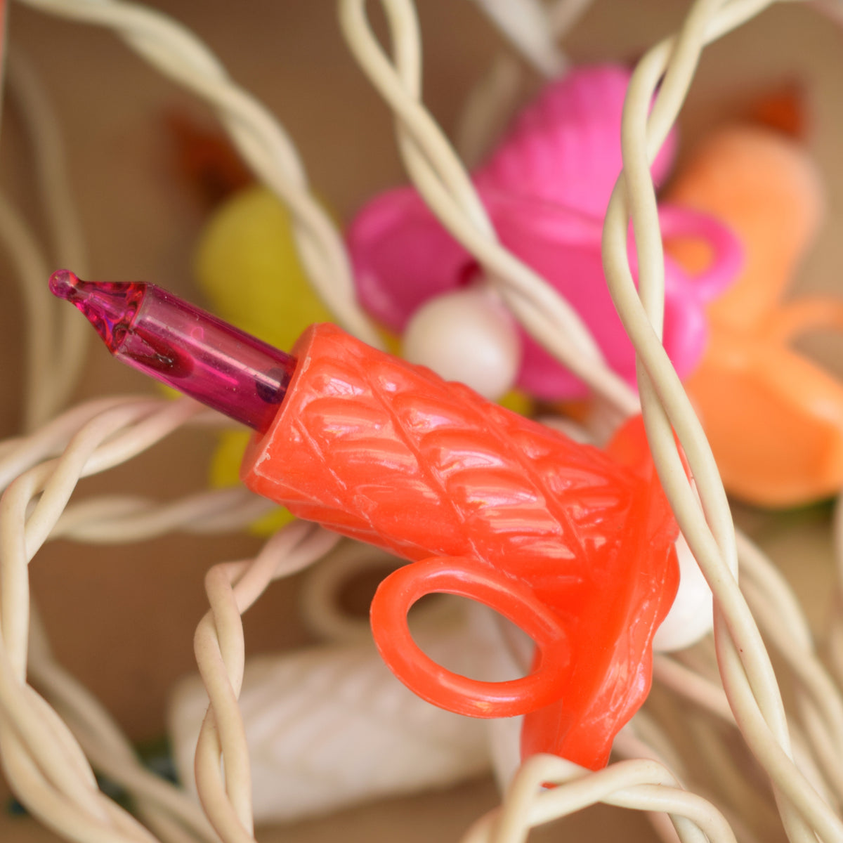 Vintage 1970s Christmas Candle Lights - Pifco by Pineapple Retro