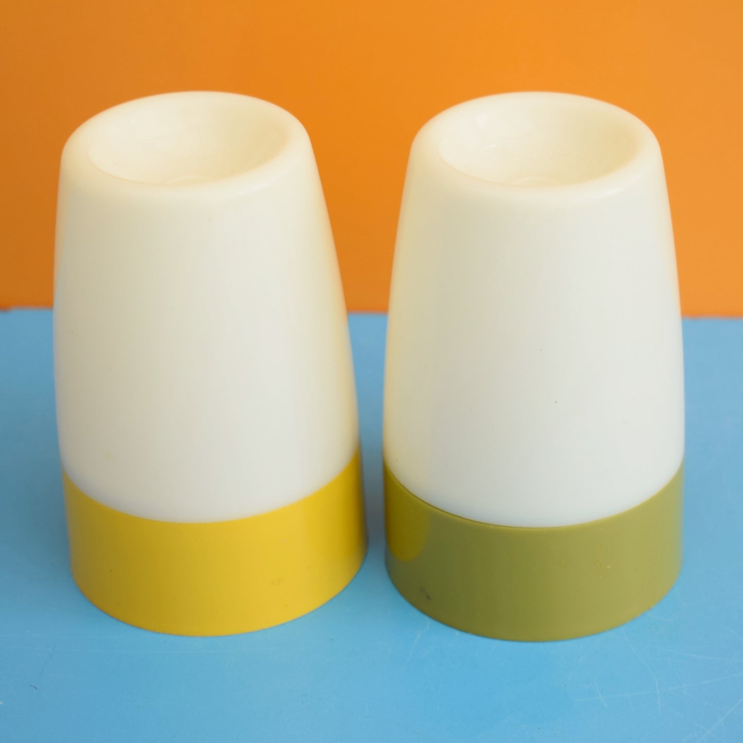 Vintage 1970s Tupperware Pots x4 / Egg Cups