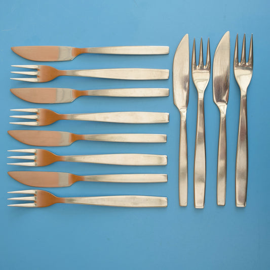 Vintage 1960s Viners Chelsea Cutlery - Forks