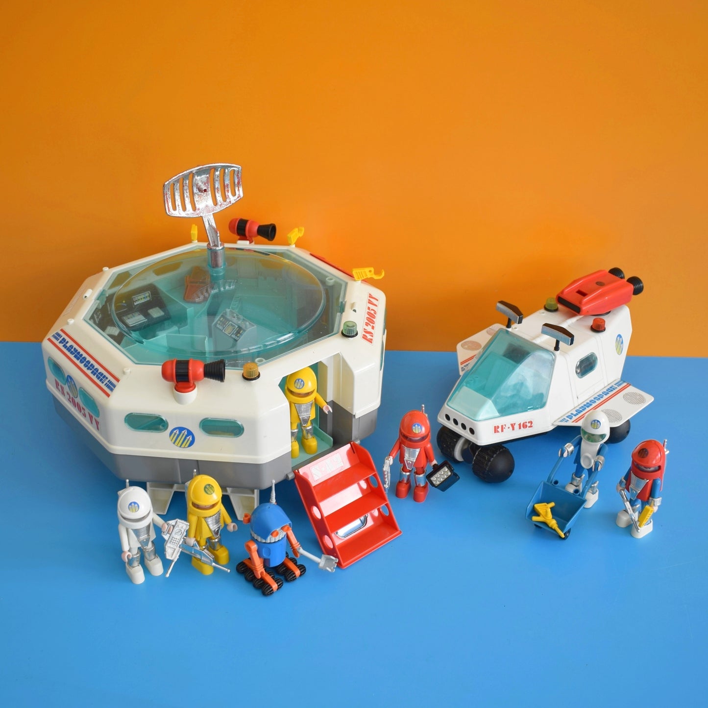 Vintage 1980s Playmobil Space Sets - Playmospace