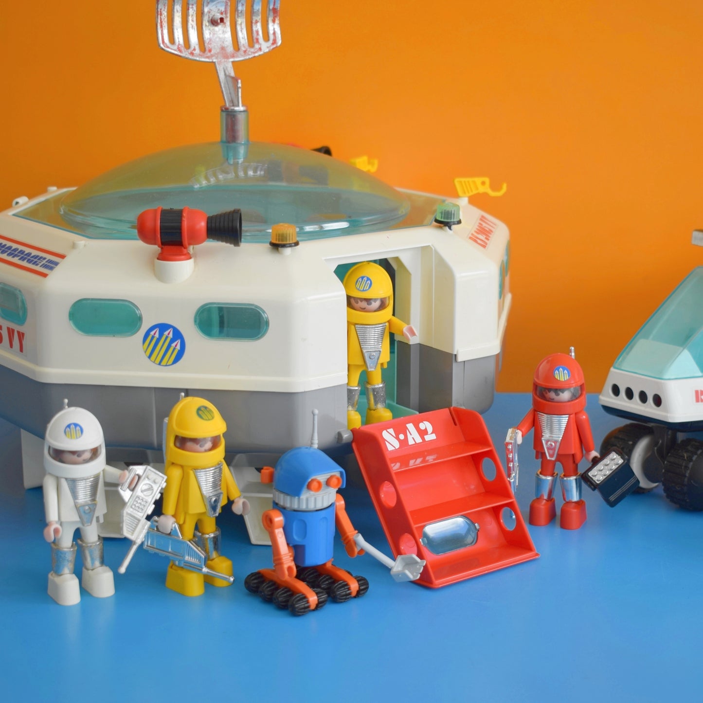 Vintage 1980s Playmobil Space Sets - Playmospace