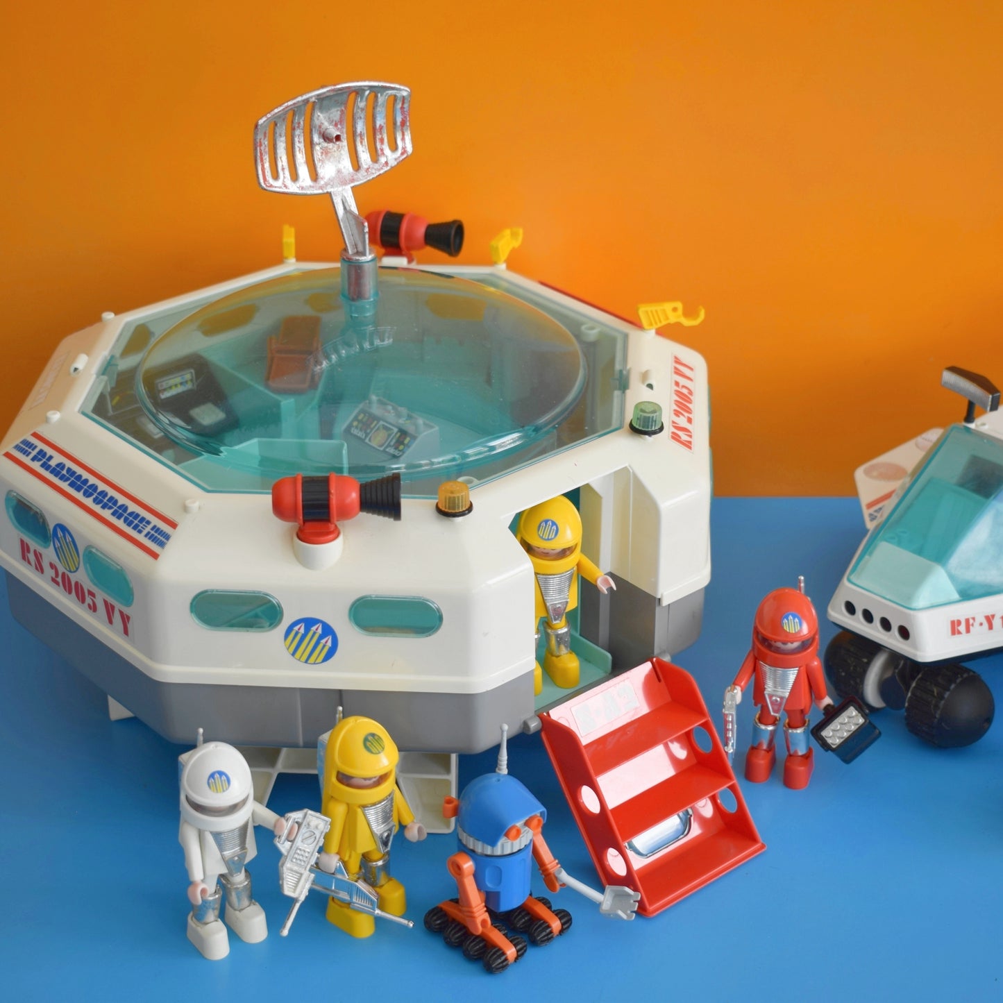 Vintage 1980s Playmobil Space Sets - Playmospace