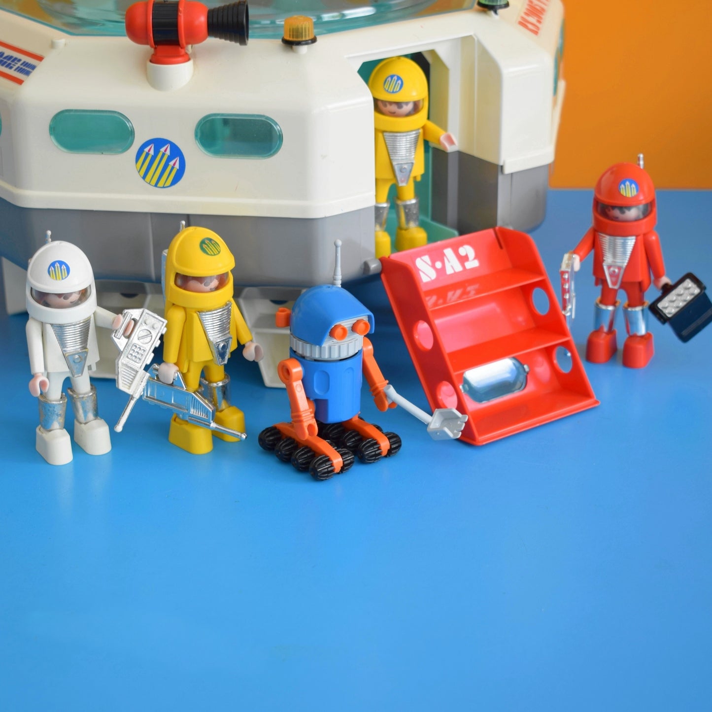 Vintage 1980s Playmobil Space Sets - Playmospace