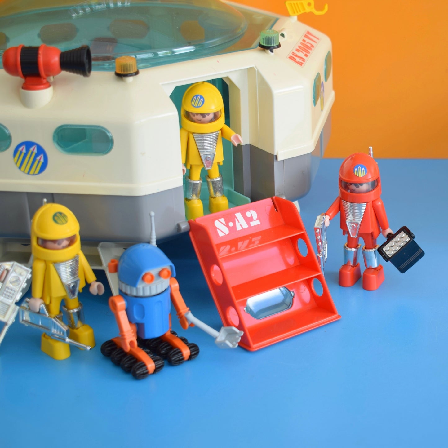 Vintage 1980s Playmobil Space Sets - Playmospace