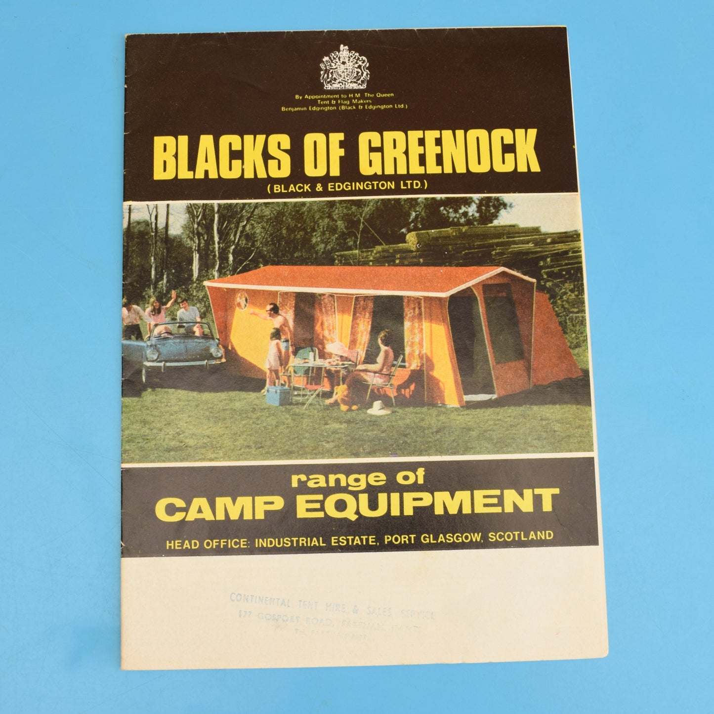 Vintage 1970s Camping/ Tent Brochures by Pineapple Retro