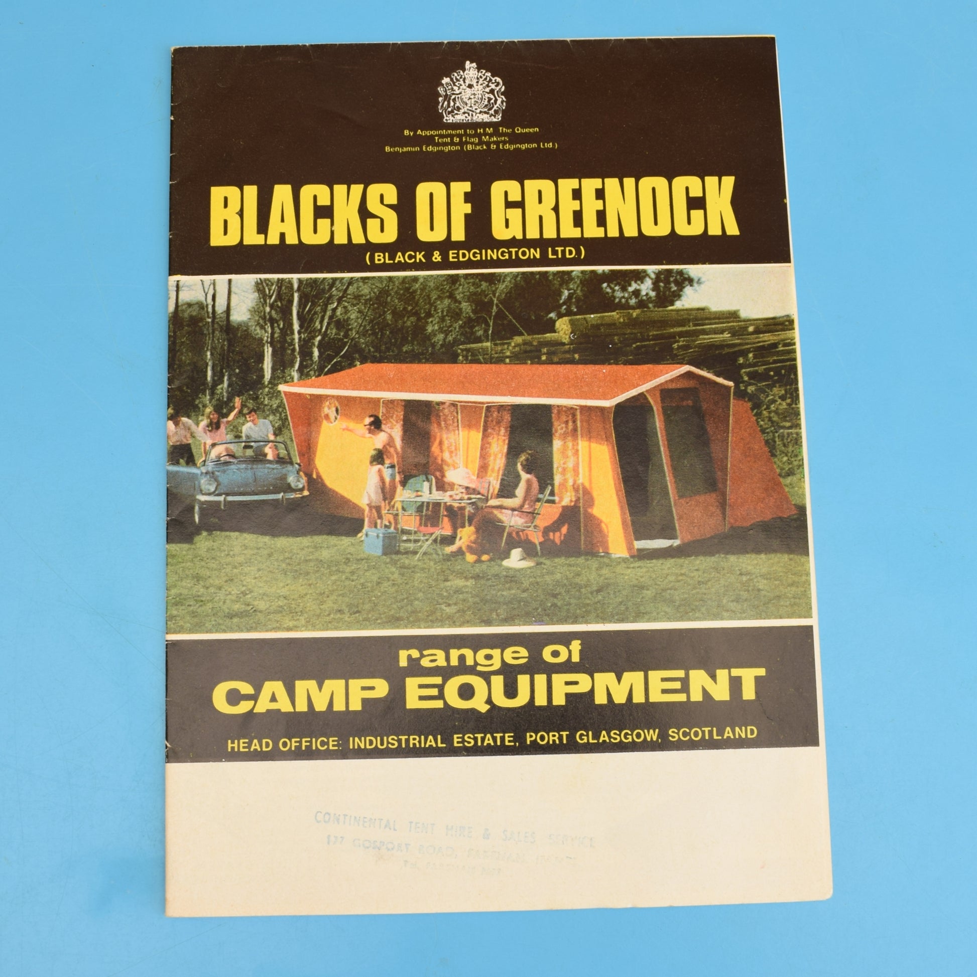 Vintage 1970s Camping/ Tent Brochures by Pineapple Retro