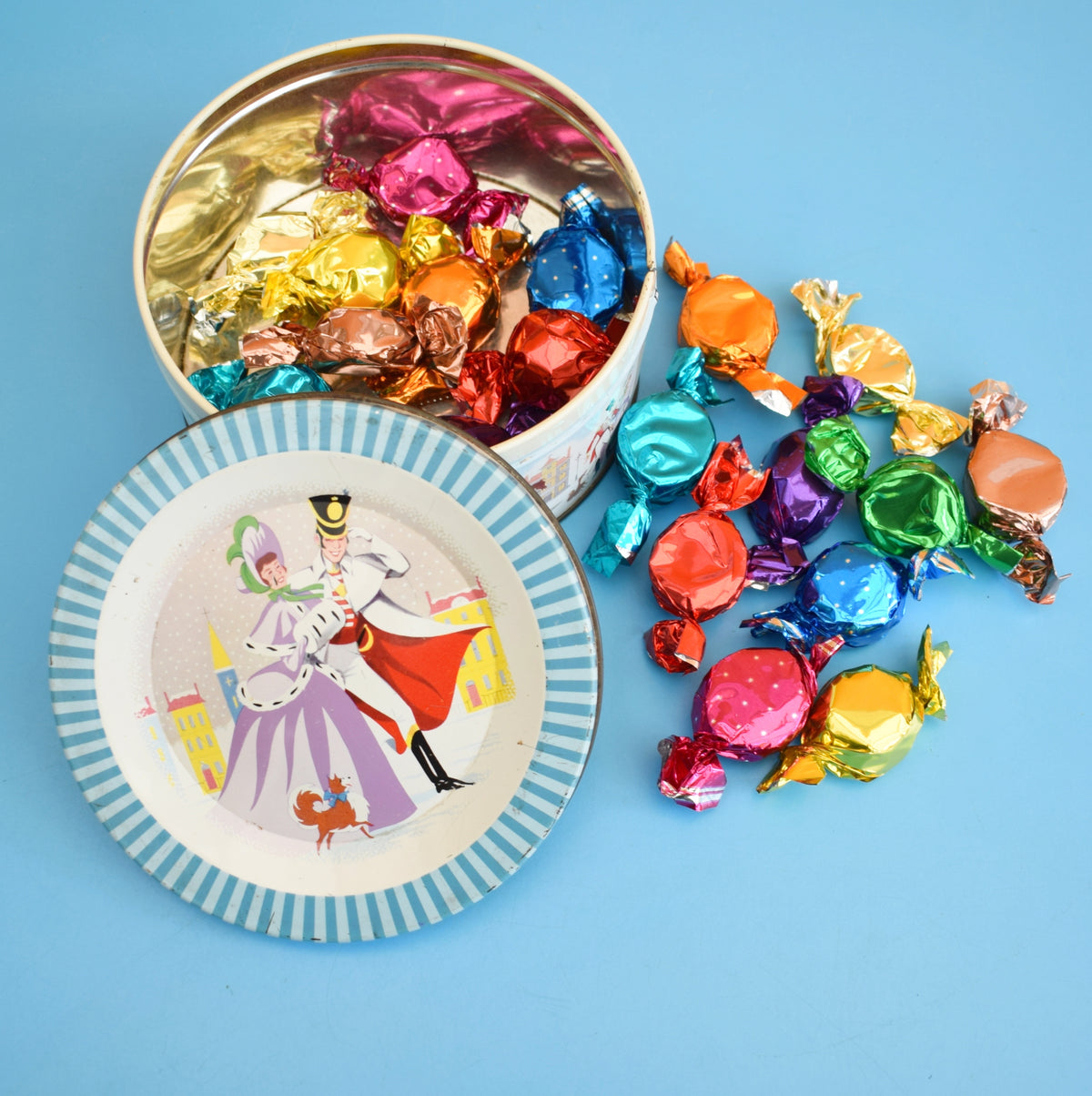 Vintage 1970s Quality Street Chocolate Sweet Tins - Various by Pineapple Retro