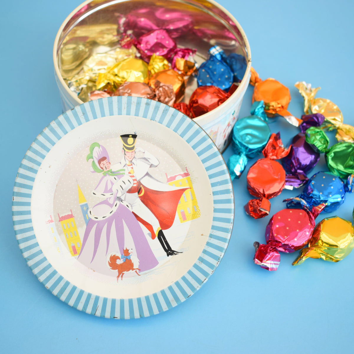 Vintage 1970s Quality Street Chocolate Sweet Tins - Various by Pineapple Retro