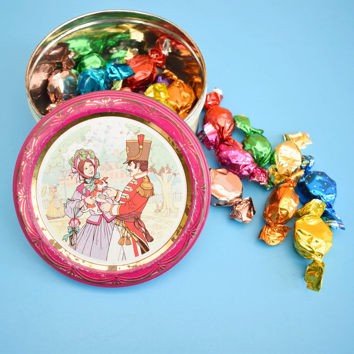 Vintage 1970s Quality Street Chocolate Sweet Tins - Various by Pineapple Retro
