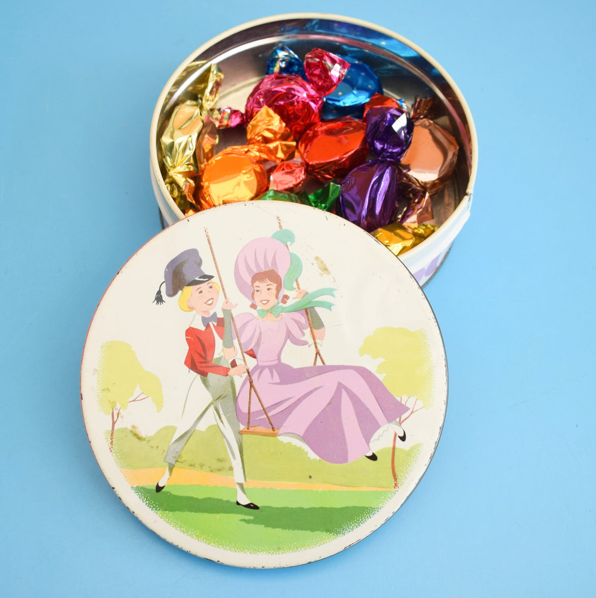 Vintage 1970s Quality Street Chocolate Sweet Tins - Various by Pineapple Retro