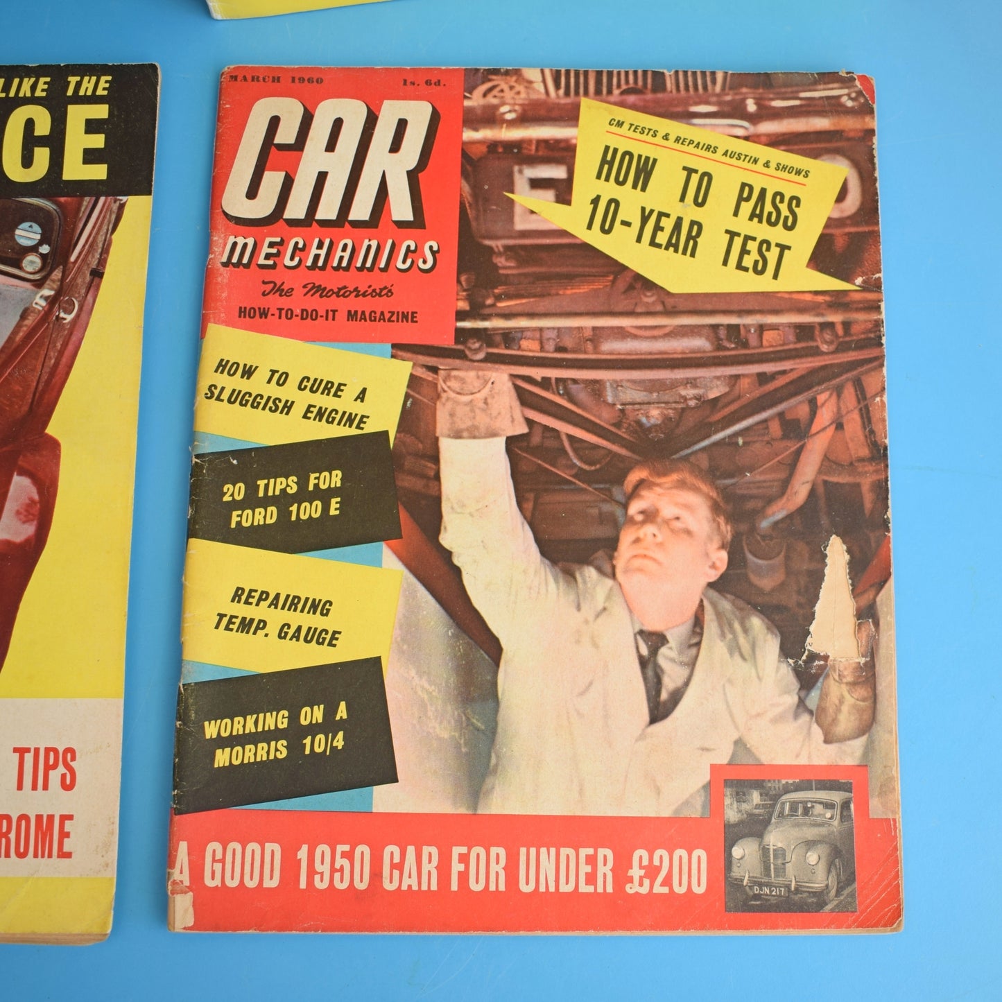 Vintage 1950s/ 60s Motorsport & Car Mechanics Mags