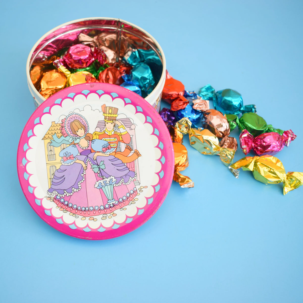 Vintage 1970s Quality Street Chocolate Sweet Tins - Various by Pineapple Retro