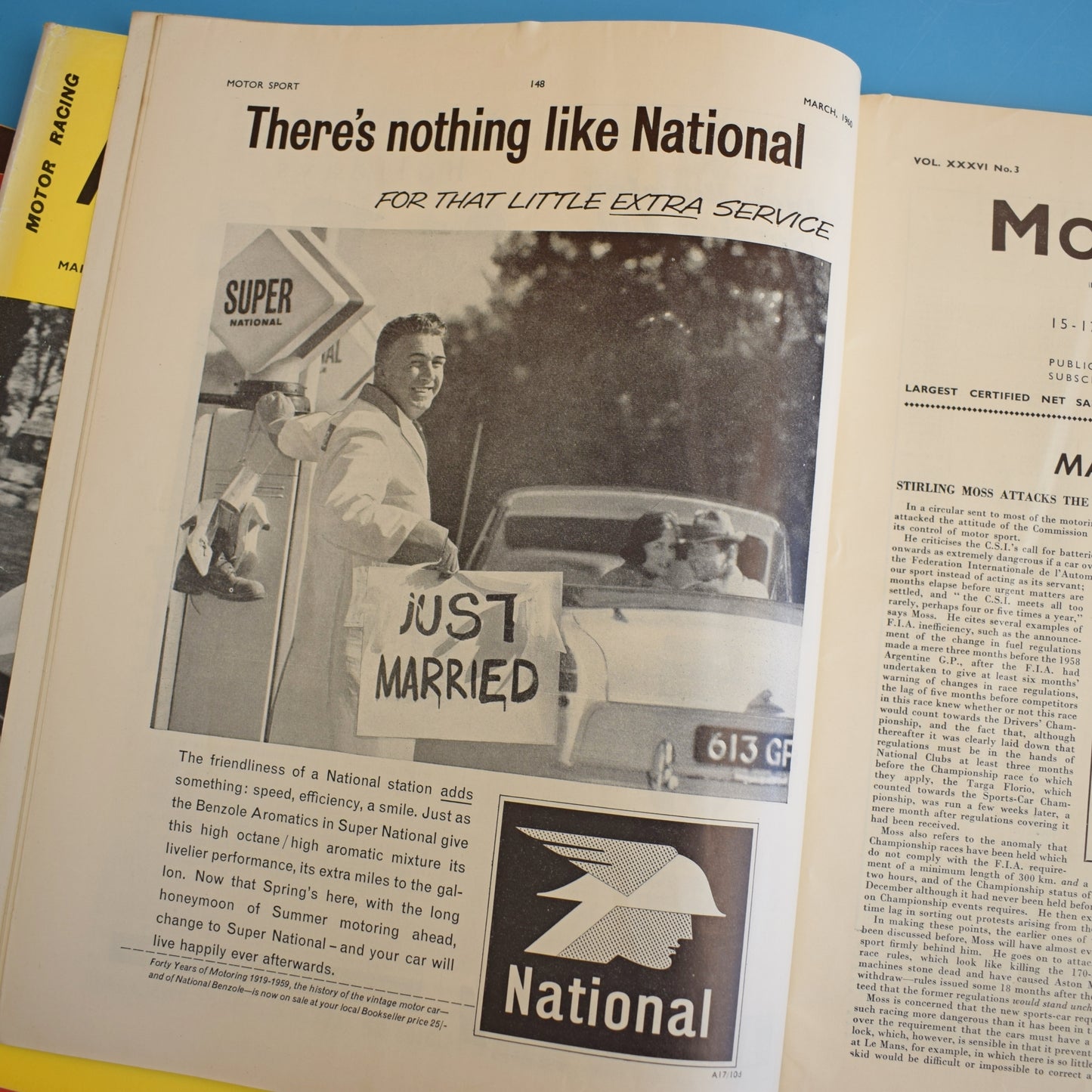 Vintage 1950s/ 60s Motorsport & Car Mechanics Mags