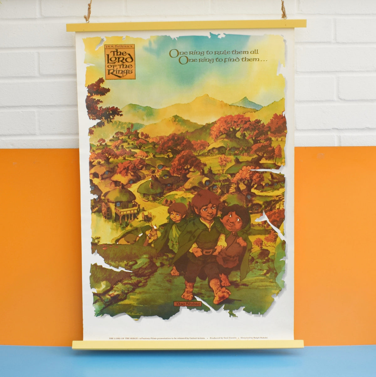 Vintage 1980s Rare The lord Of The Rings Film Posters - Directed Ralph Bakshi by Vintage