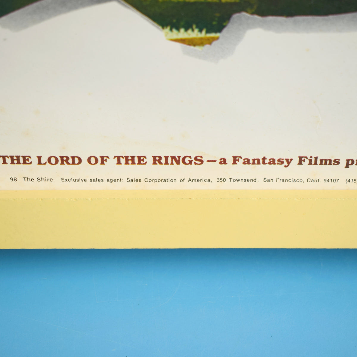 Vintage 1980s Rare The lord Of The Rings Film Posters - Directed Ralph Bakshi by Vintage