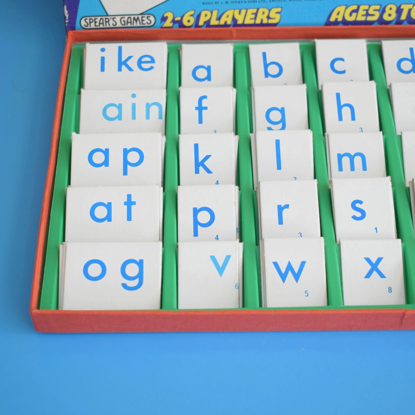 Vintage 1970s Card Game - Change The Word - Anagrams - Spears Games