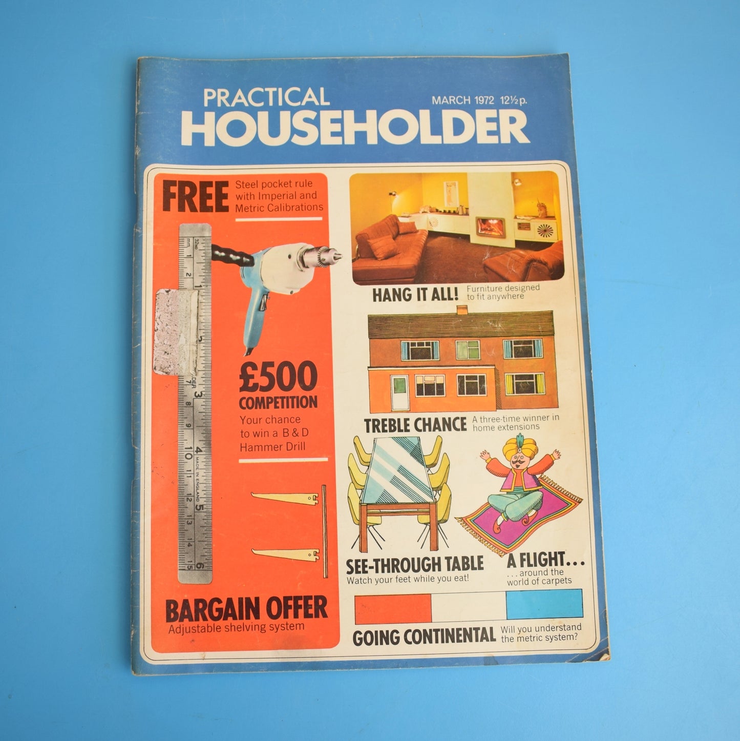 Vintage 1970s Practical Householder Magazine