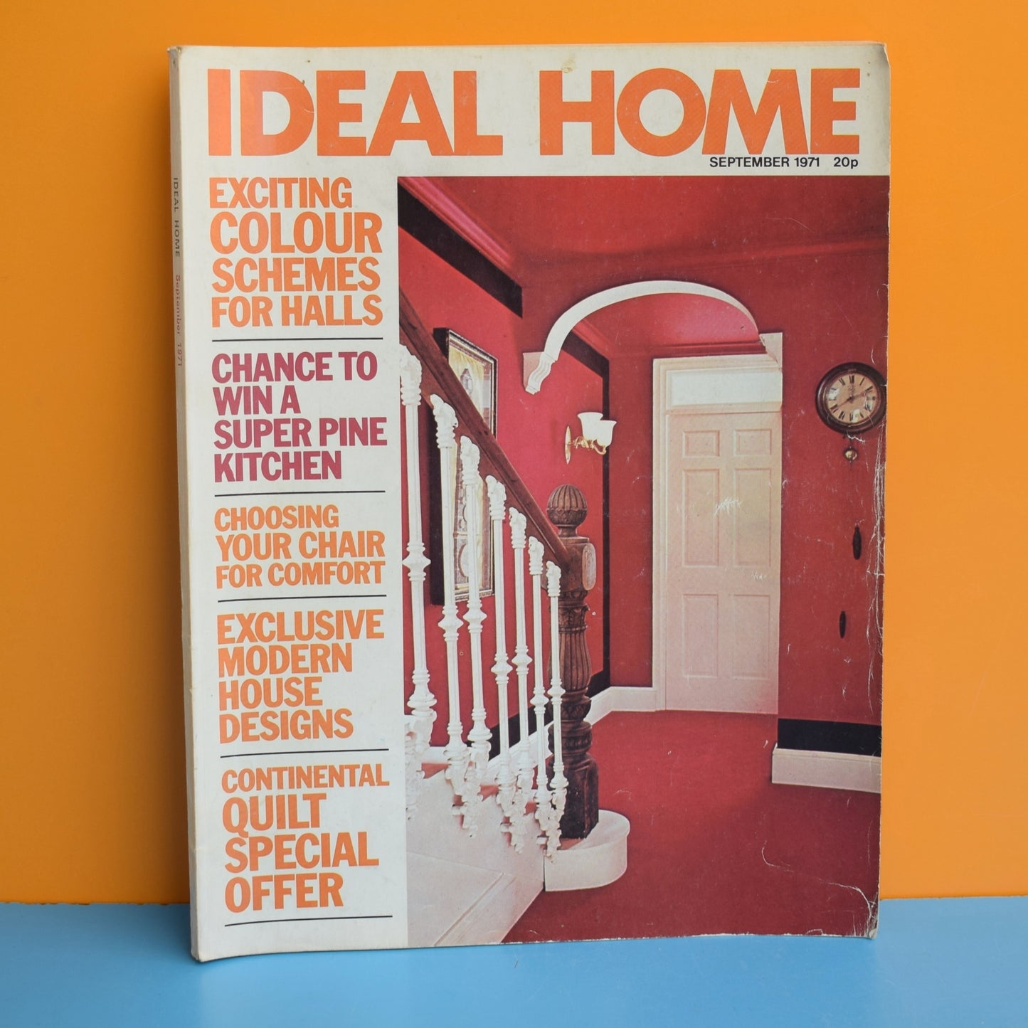 Vintage 1970s Magazine - Ideal Home 1971