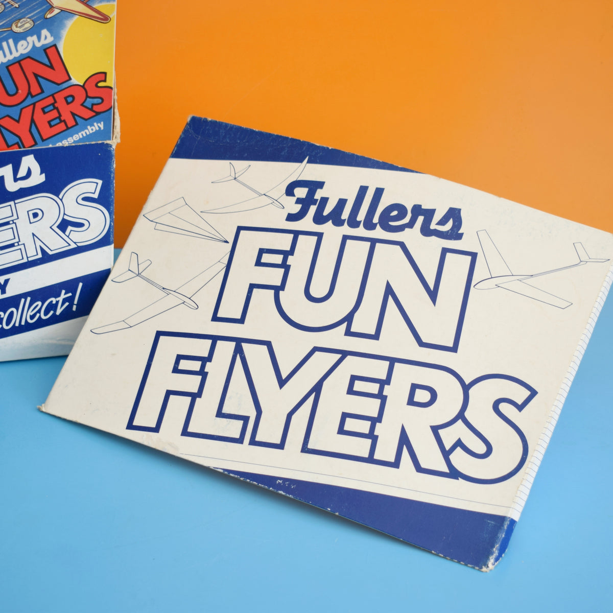Vintage 1970s Model Aeroplane Kits - Unused - Fullers Fun Flyers by Pineapple Retro