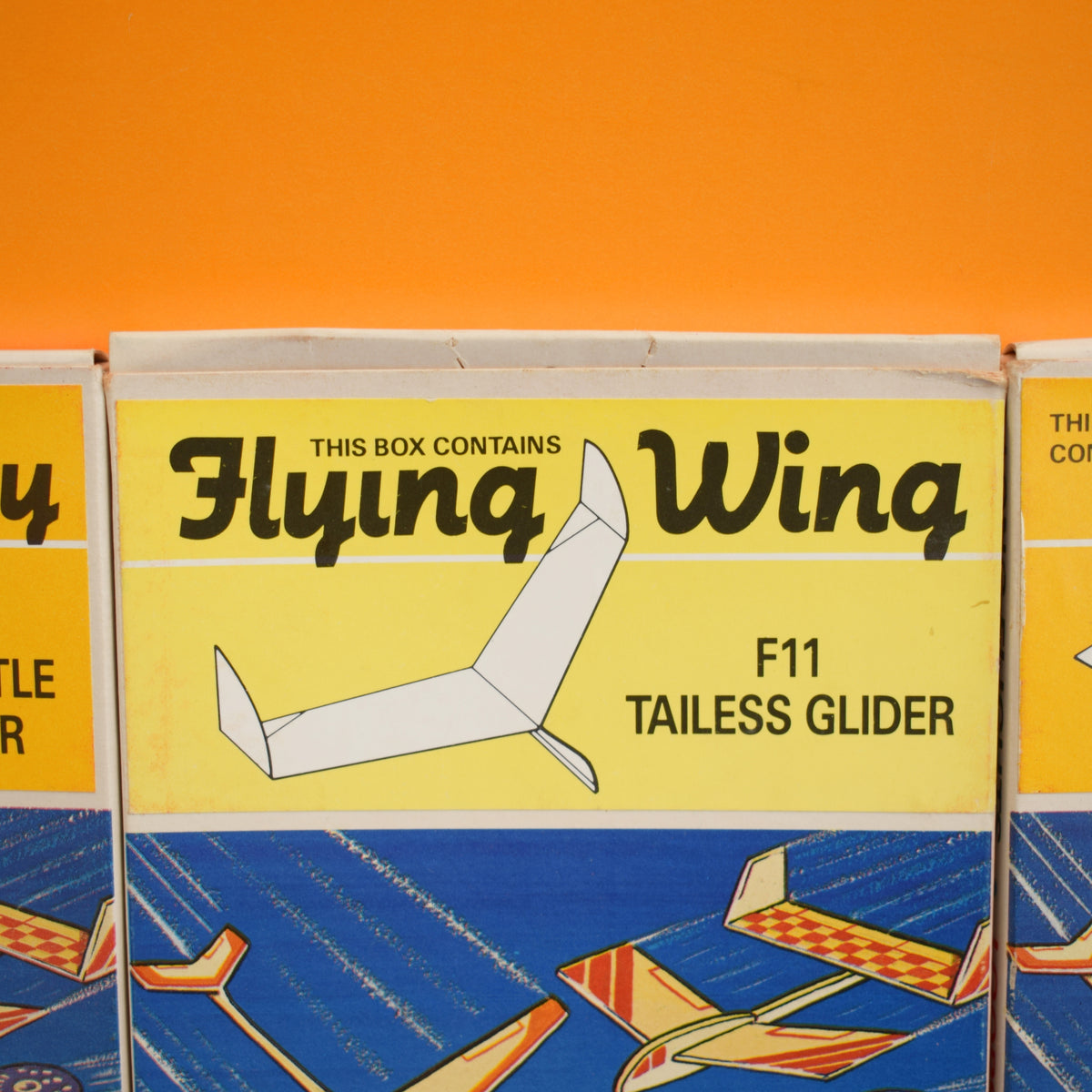 Vintage 1970s Model Aeroplane Kits - Unused - Fullers Fun Flyers by Pineapple Retro