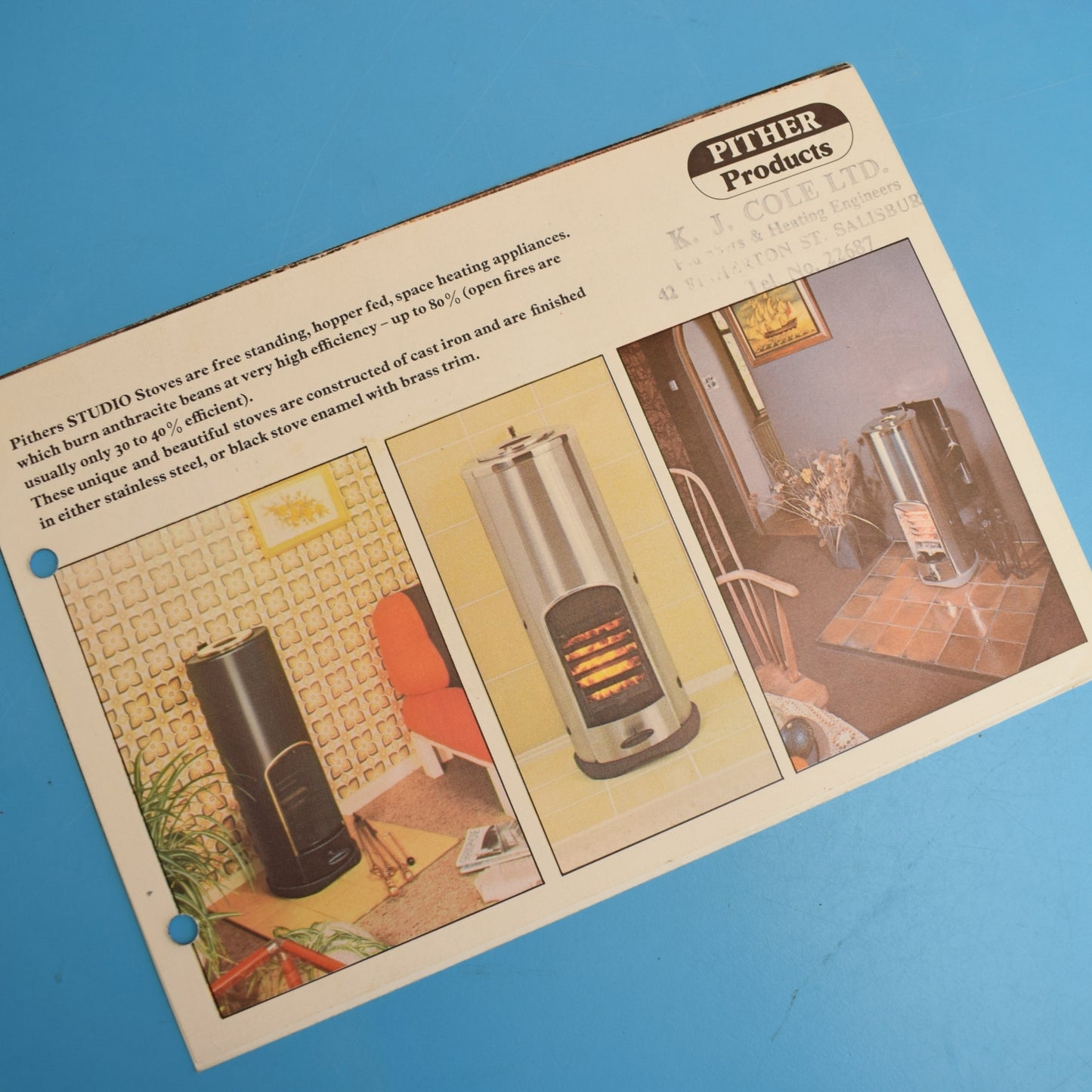 Vintage 1970s kitchen/ Electronics Brochures