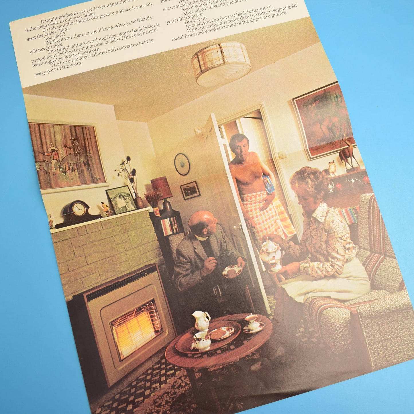 Vintage 1970s Gas Fires & Boiler Brochures