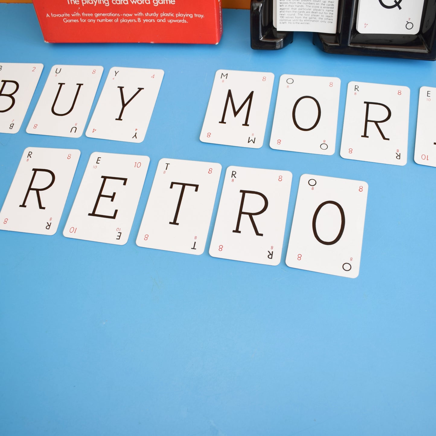 Vintage 1970s Card Game - Lexicon - Anagrams - Craft .