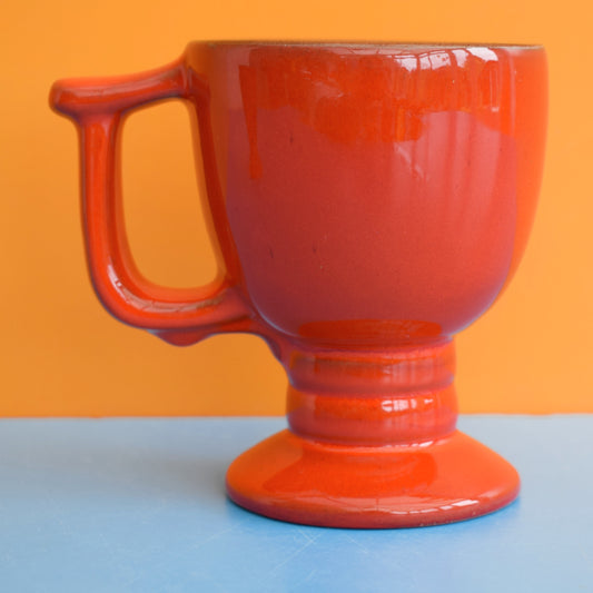 Vintage 1960s Vintage Mugs - Frankoma Orange