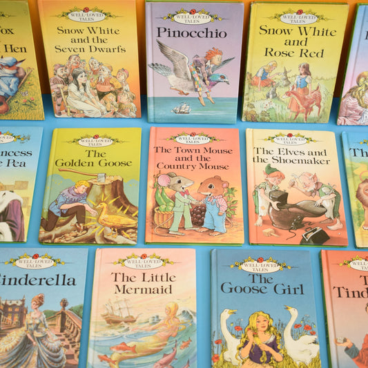 Vintage Ladybird Books - Well Loved Tales - Oval Logo. by Pineapple Retro