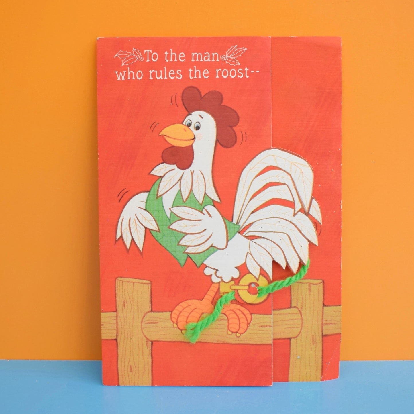 Vintage 1960s Used Greeting Card x2 - Christmas Husband & Wife