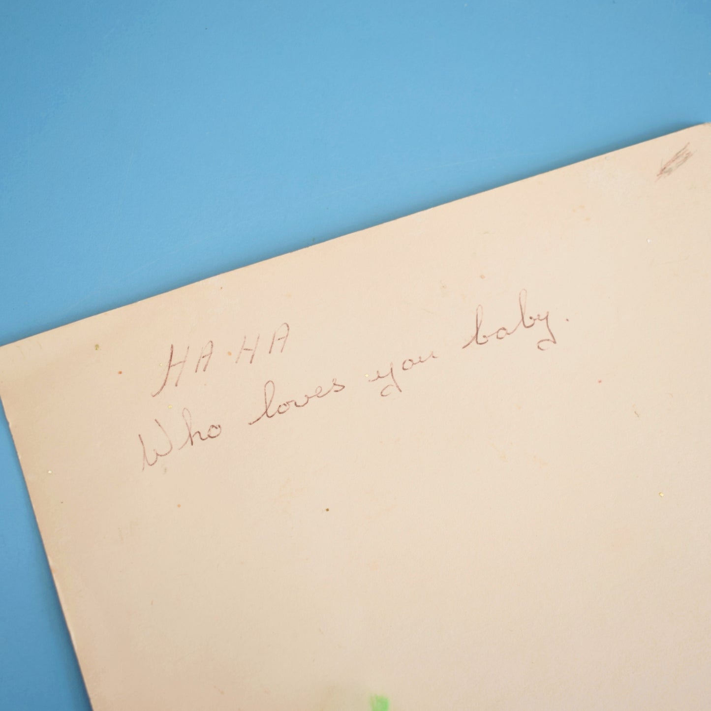 Vintage 1960s Used Greeting Card x2 - Christmas Husband & Wife