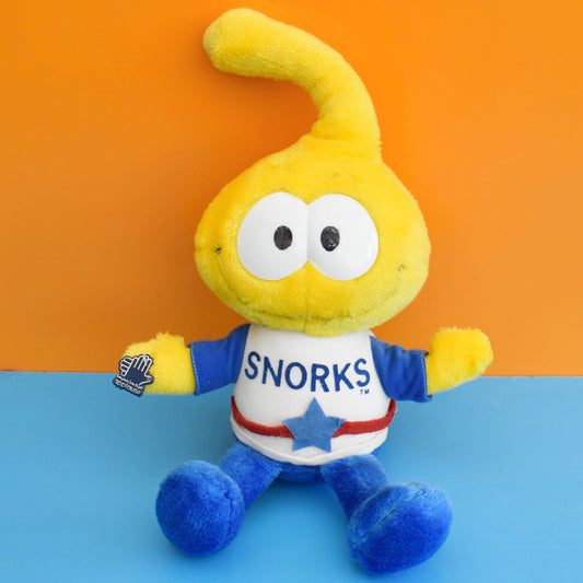 Vintage 1980s Plush Toy Snork - All Star by Vintage